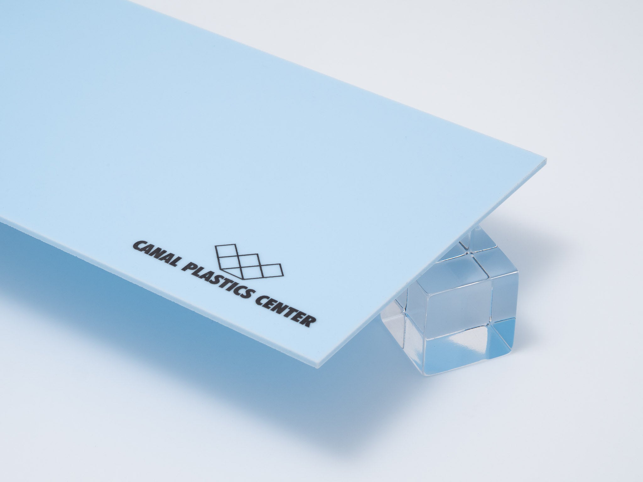 Aqua Blue Pastel Acrylic Plexiglass Sheet | Canal Plastics Center