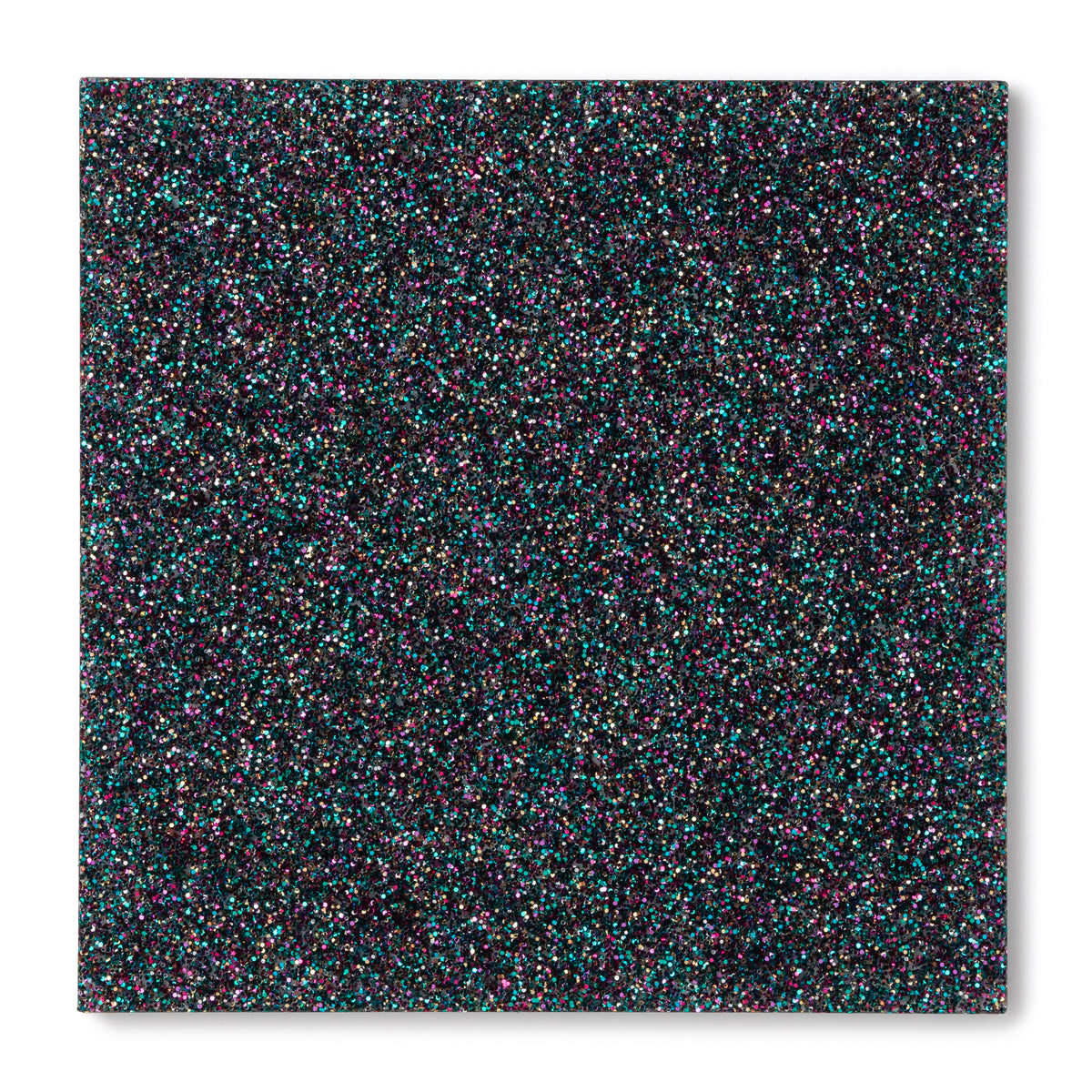 Canal Plastics Center Confetti Glitter Acrylic Plexiglass Sheet, Swatch View - Urban Spark Collection for crafts, signage, displays, and even furniture accents