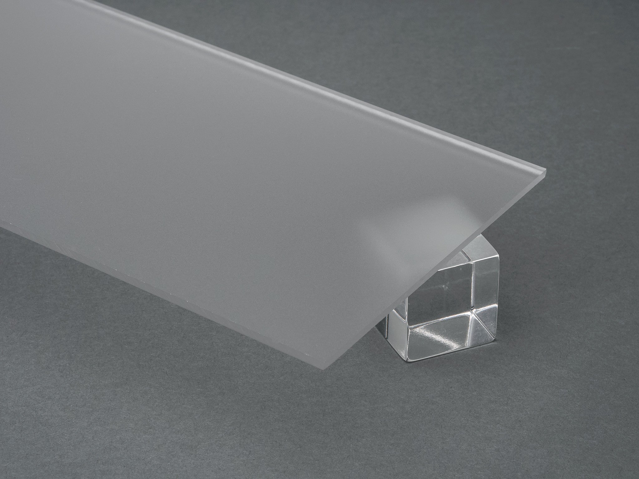 Clear P95 Matte Acrylic Plexiglass Sheet Canal Plastics Center