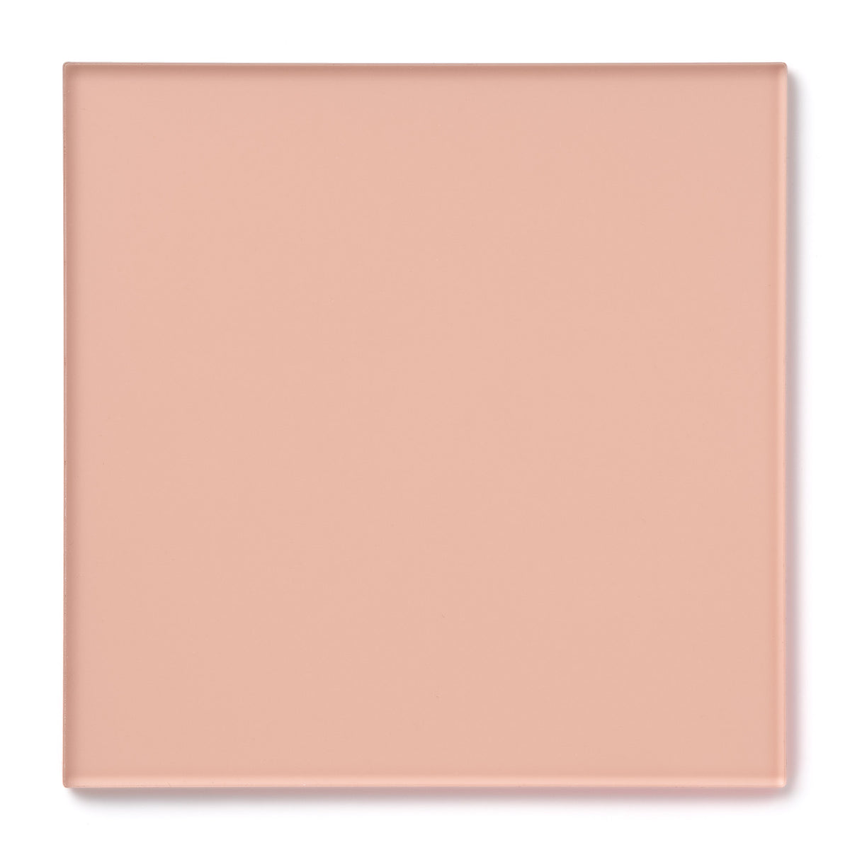 Rose Gold Transparent Acrylic Plexiglass Sheet, Swatch view