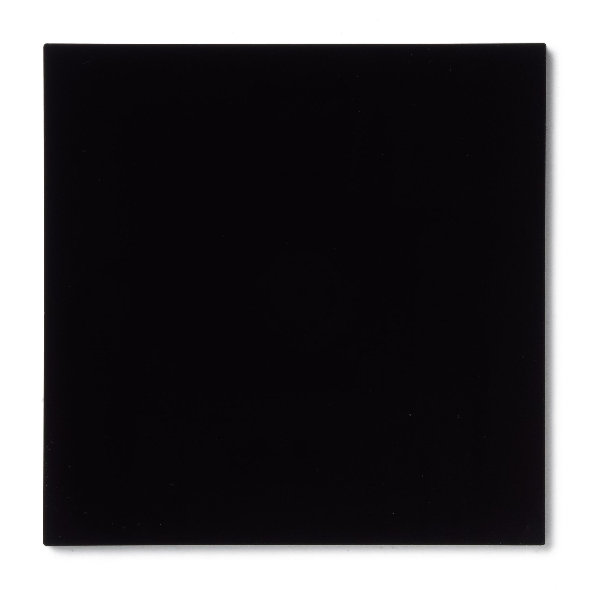 Black Opaque Acrylic Plexiglass Sheet, color 2025