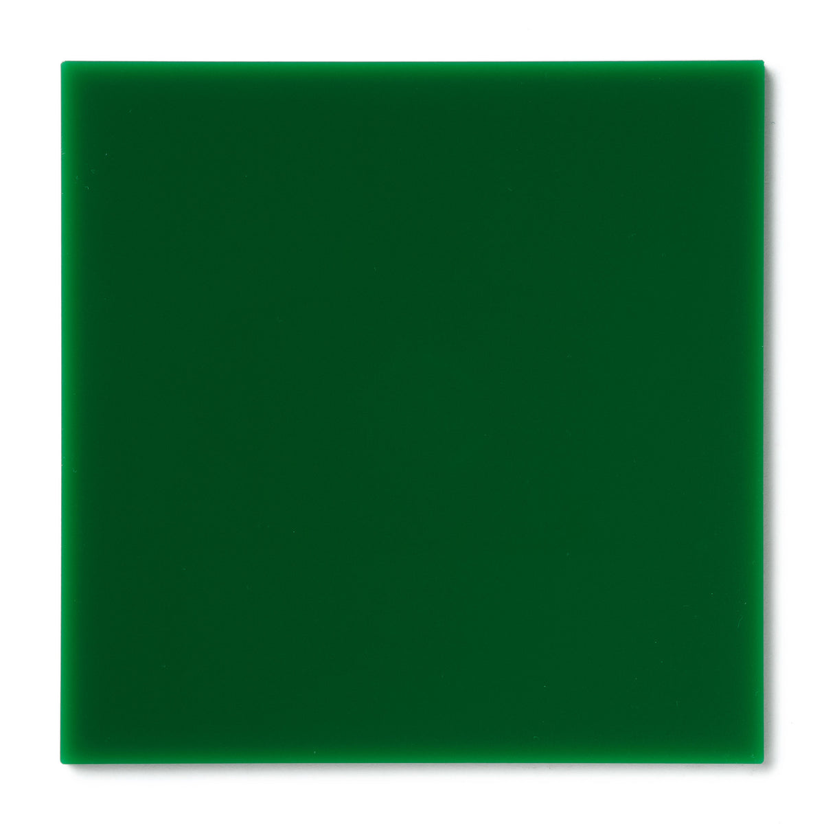 Green Opaque Acrylic Plexiglass Sheet, color 2108