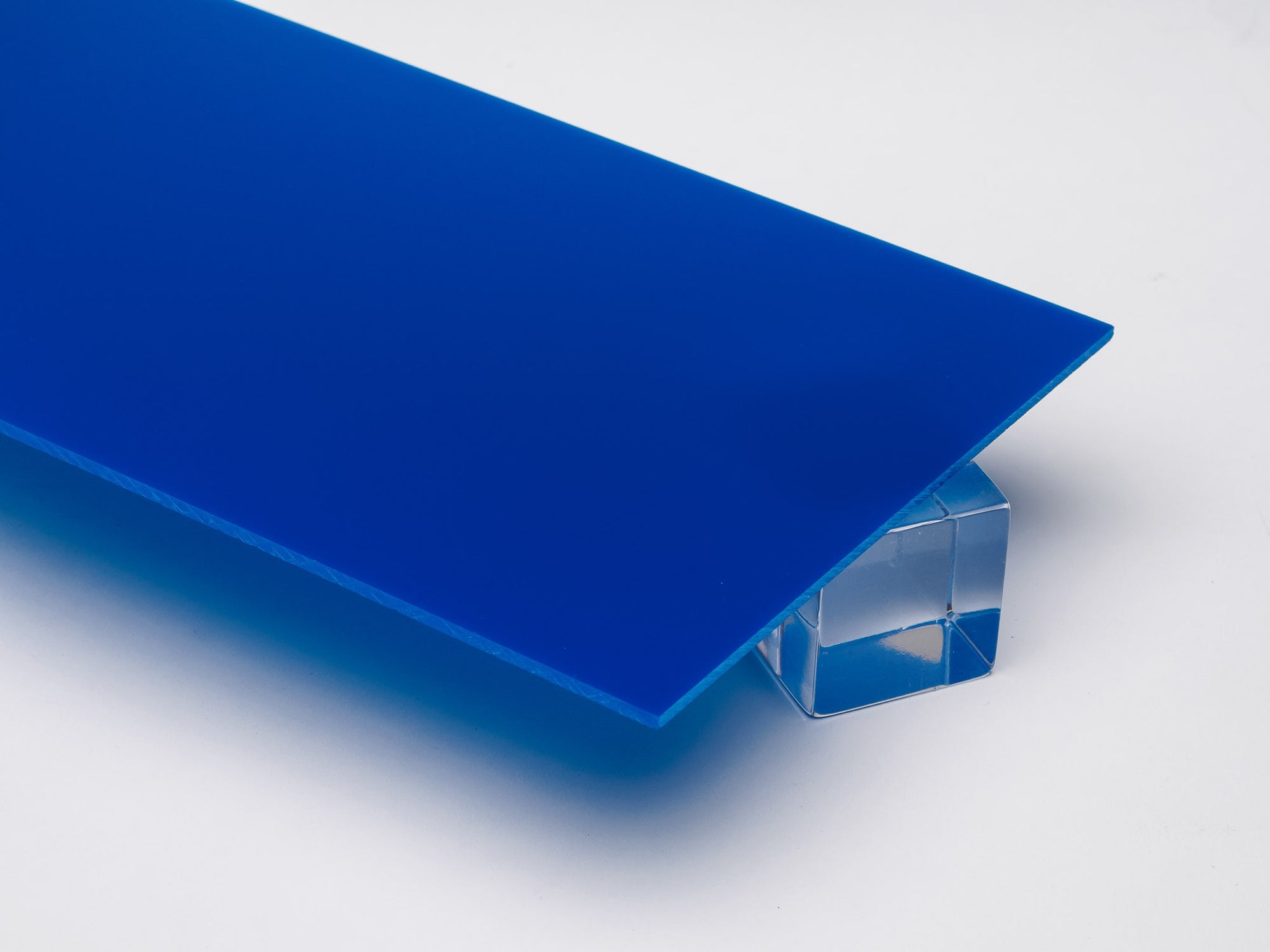 Dark Blue Opaque Acrylic Plexiglass Sheet, color 2114
