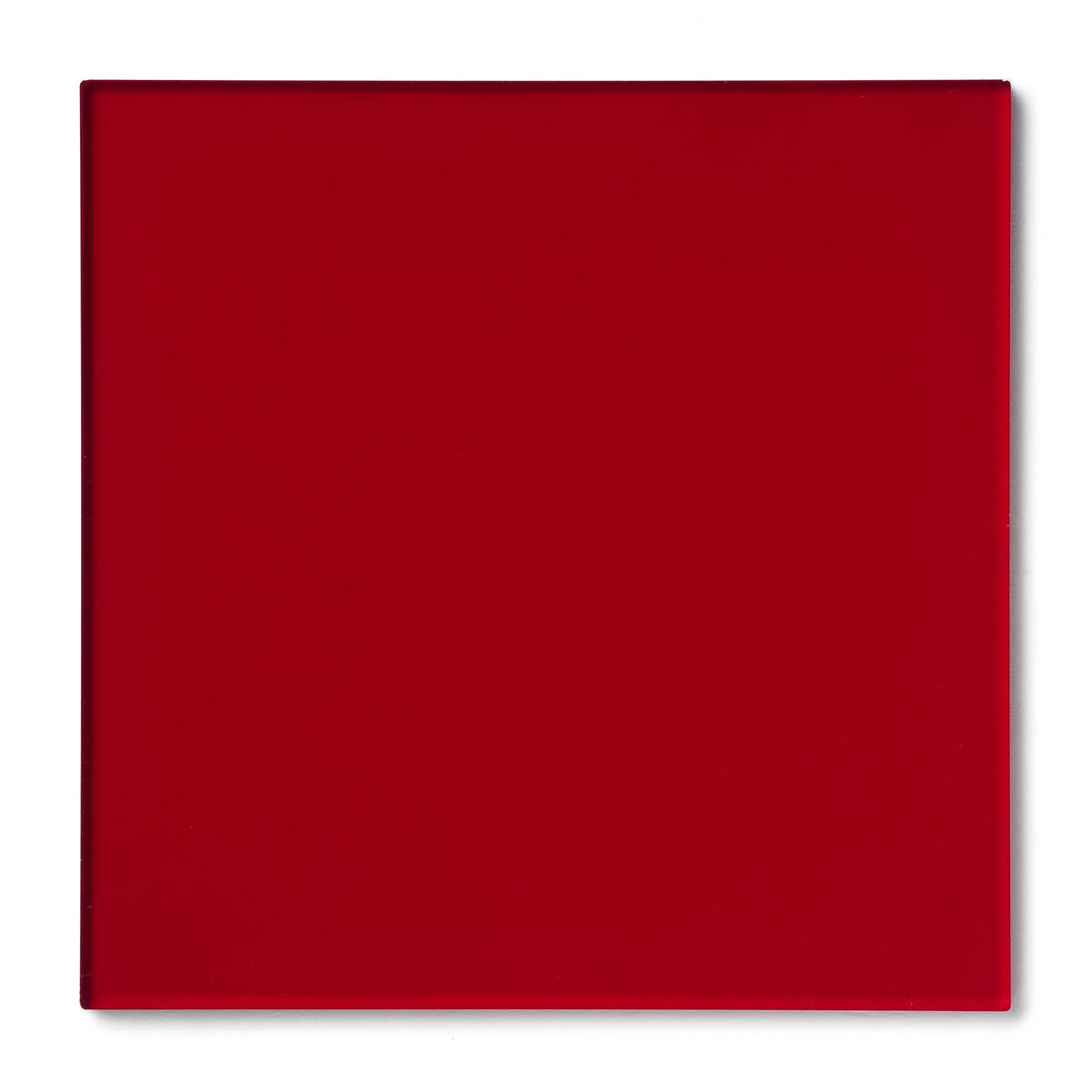 Red Transparent Acrylic Plexiglass Sheet, Swatch view