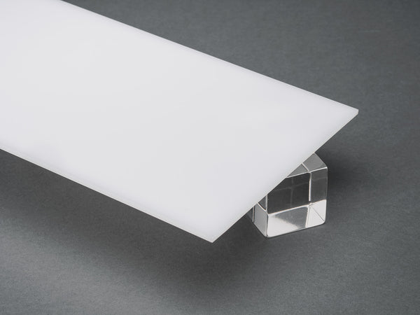 Choice 18 x 12 x 1/2 White Polyethylene Cutting Board