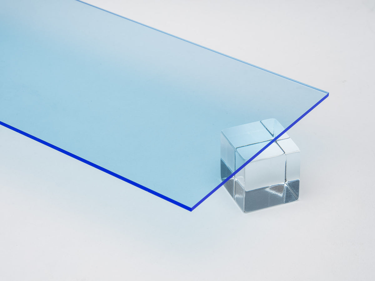 Blue Fluorescent Acrylic Plexiglass Sheet, color 5010