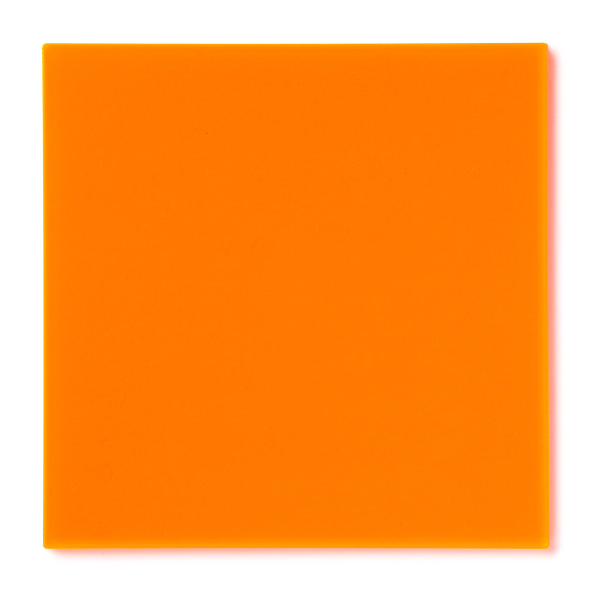Orange Fluorescent Acrylic Plexiglass Sheet, color 6330