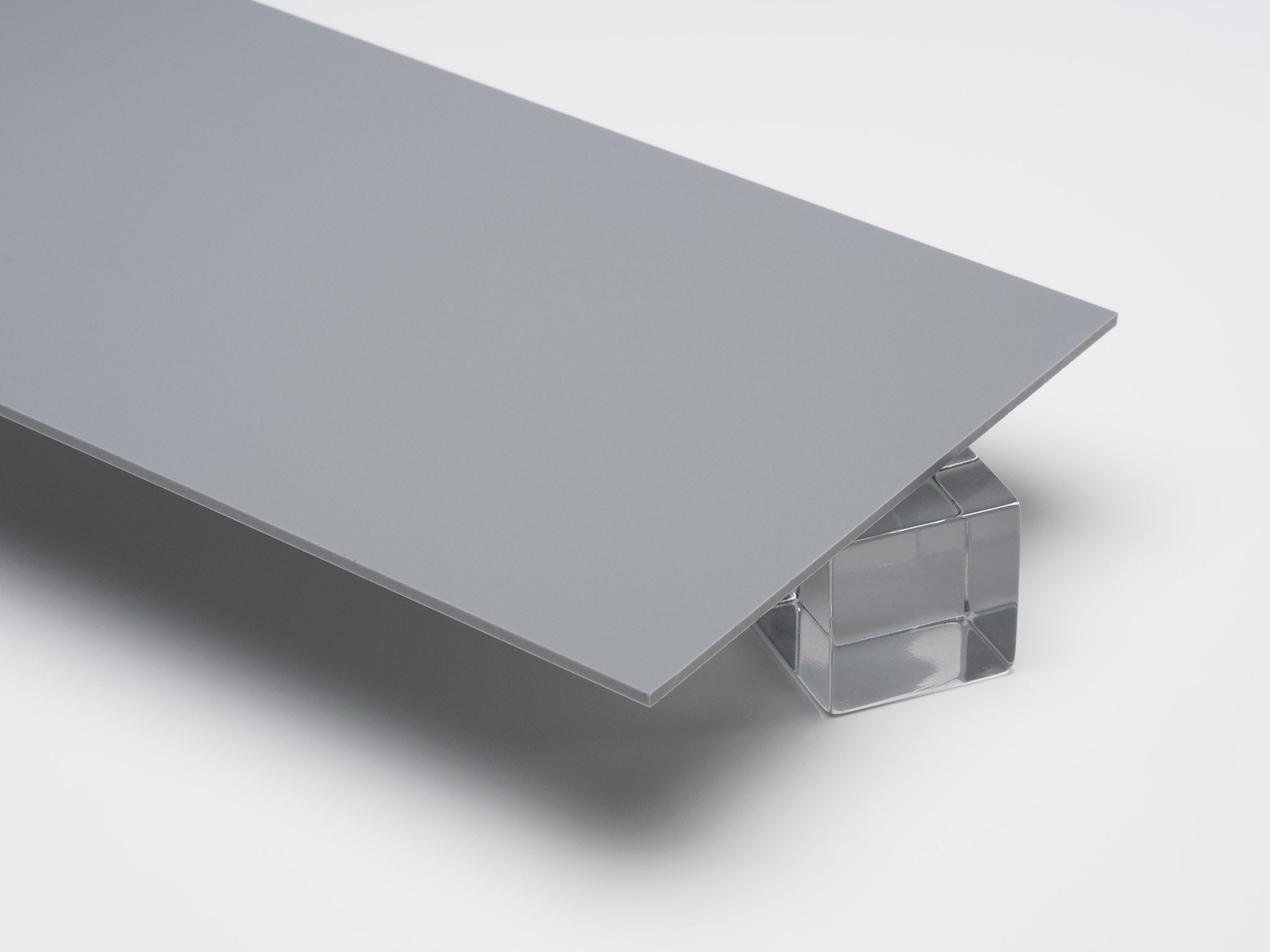 Gray Opaque Acrylic Plexiglass Sheet | Canal Plastics Center