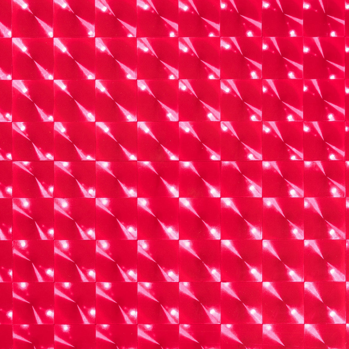 Fluorescent Pink Mirror Multi-Lens (25mm) Decorative Film