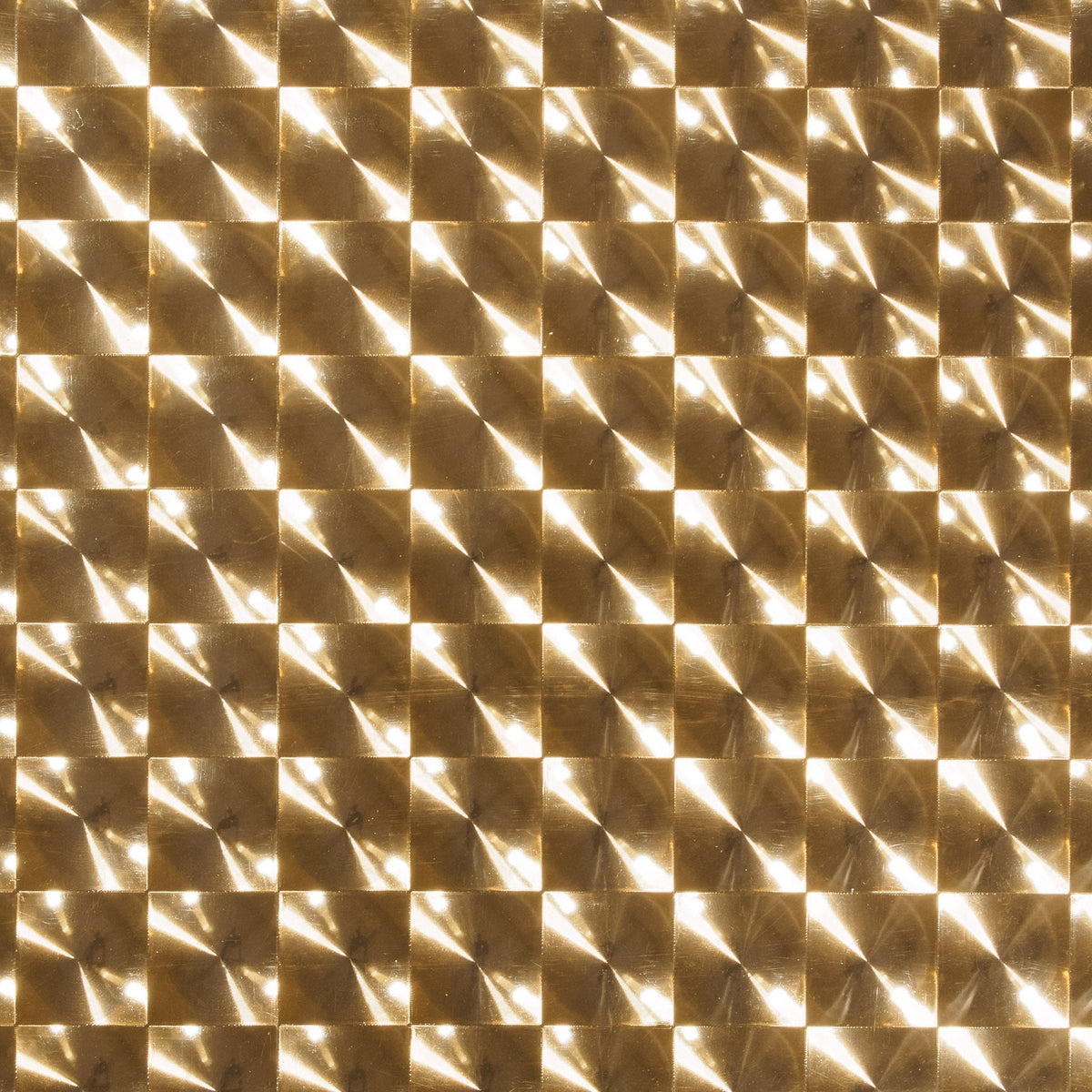 Gold Mirror Multi-Lens (25mm) Decorative Film
