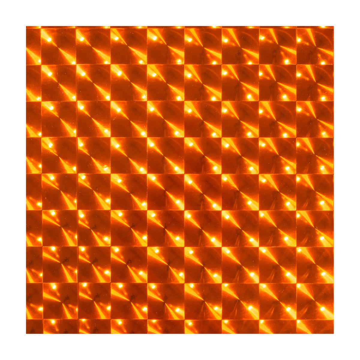 Orange Mirror Multi-Lens (25mm) Decorative Film