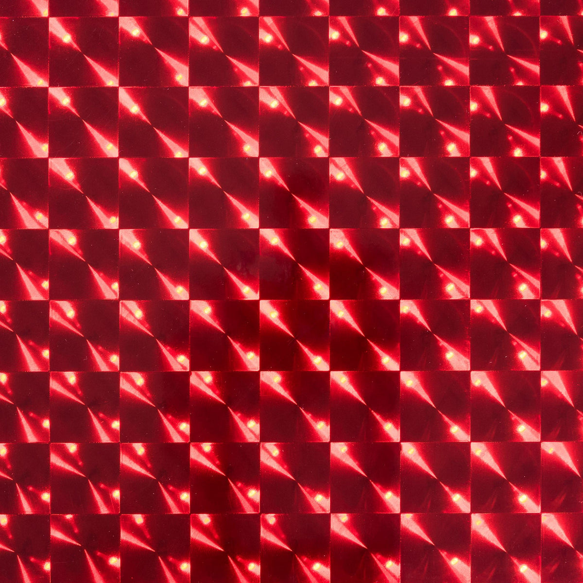 Red Mirror Multi-Lens (25mm) Decorative Film