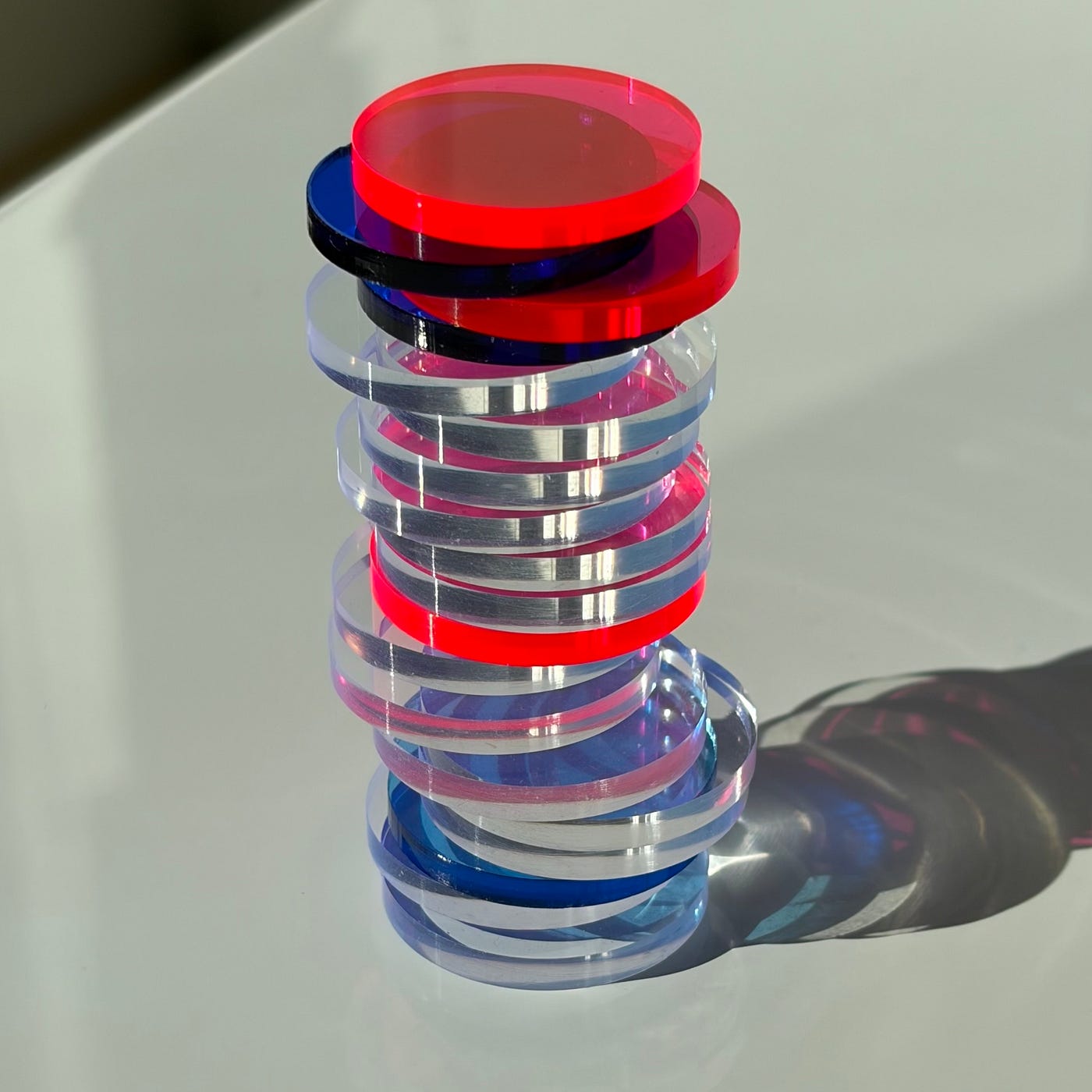Sculpting Baseball in Acrylic: A Researcher Turns a Ballgame Into Stacked Color