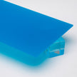 Blue Translucent Acrylic Plexiglass Sheet, color 2051, Top view - Canal Plastics Center