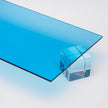 Light Blue Transparent Acrylic Plexiglass Sheet, Top view - Canal Plastics Center