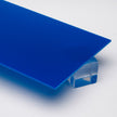 Dark Blue Opaque Acrylic Plexiglass Sheet, color 2114, Top view - Canal Plastics Center