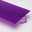 Purple Opaque Acrylic Plexiglass Sheet, color 2287, Top view - Canal Plastics Center