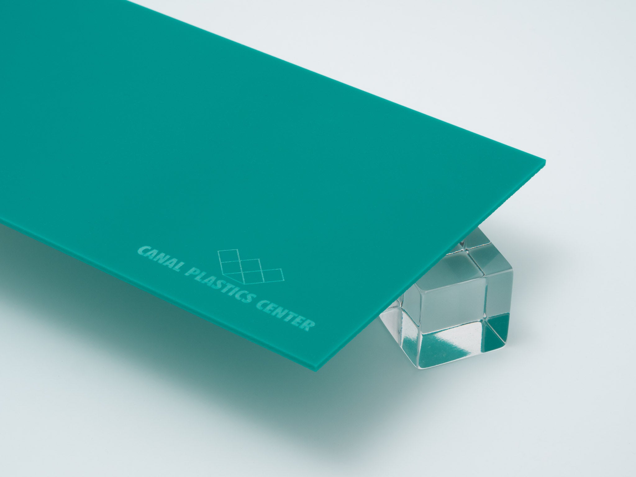 Teal Opaque Acrylic Plexiglass Sheet | Canal Plastics Center