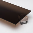 Bronze Smoke Acrylic Plexiglass Sheet, Top view - Canal Plastics Center