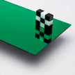 Green Mirror Acrylic Plexiglass Sheet, color 2414, Top view - Canal Plastics Center