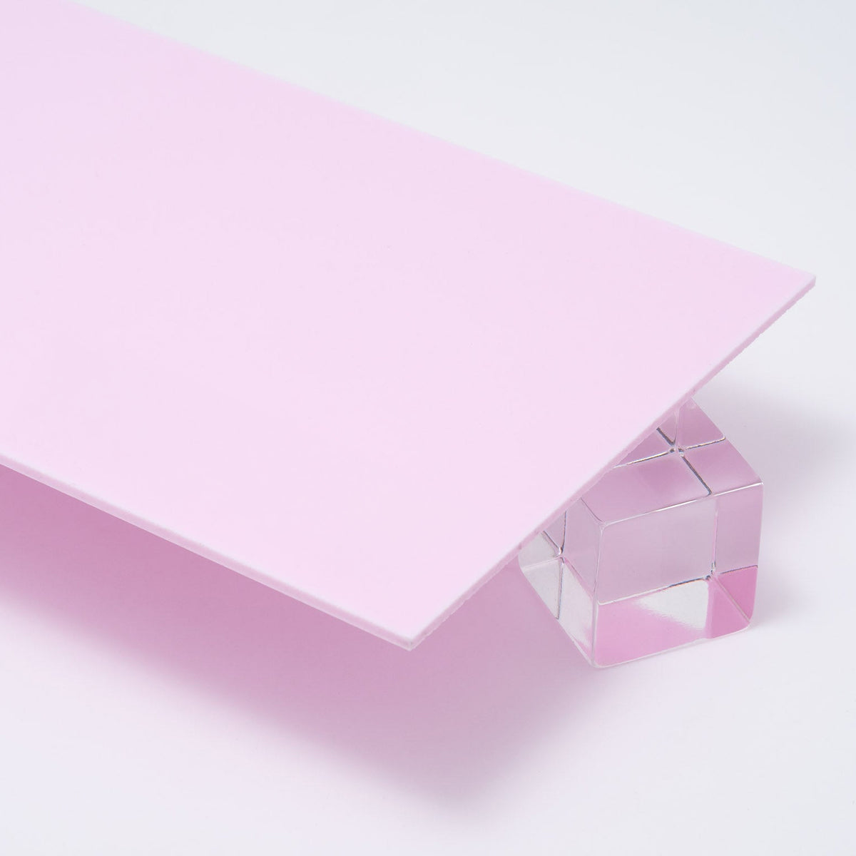 644P Lilac Purple Pastel Acrylic Plexiglass Sheet, Top view - Canal Plastics Center