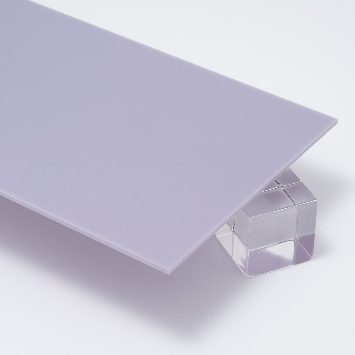 645P Princess Purple Pastel Acrylic Plexiglass Sheet, Top view - Canal Plastics Center