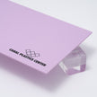 646P Lavender Purple Pastel Acrylic Plexiglass Sheet, Top view - Canal Plastics Center