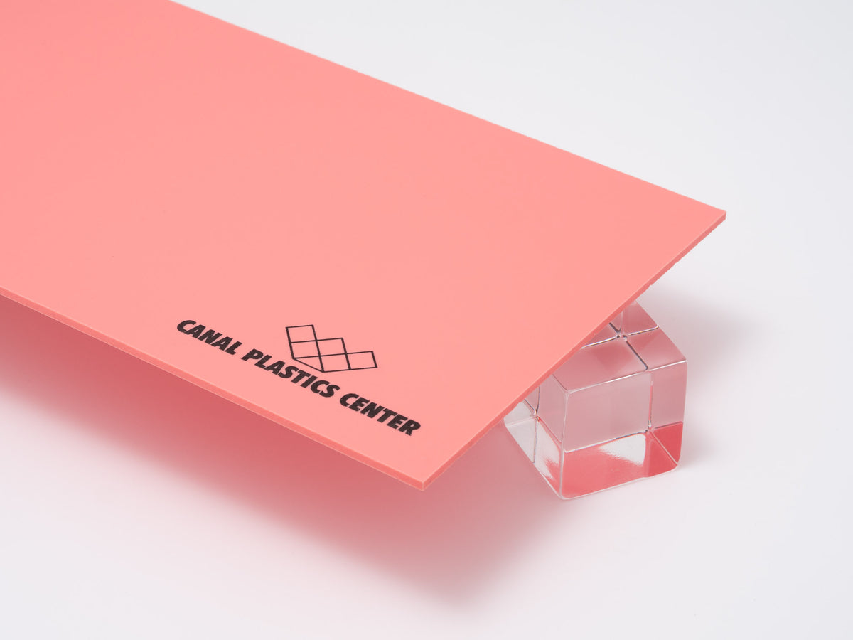 Coral Pink Pastel Acrylic Sheet