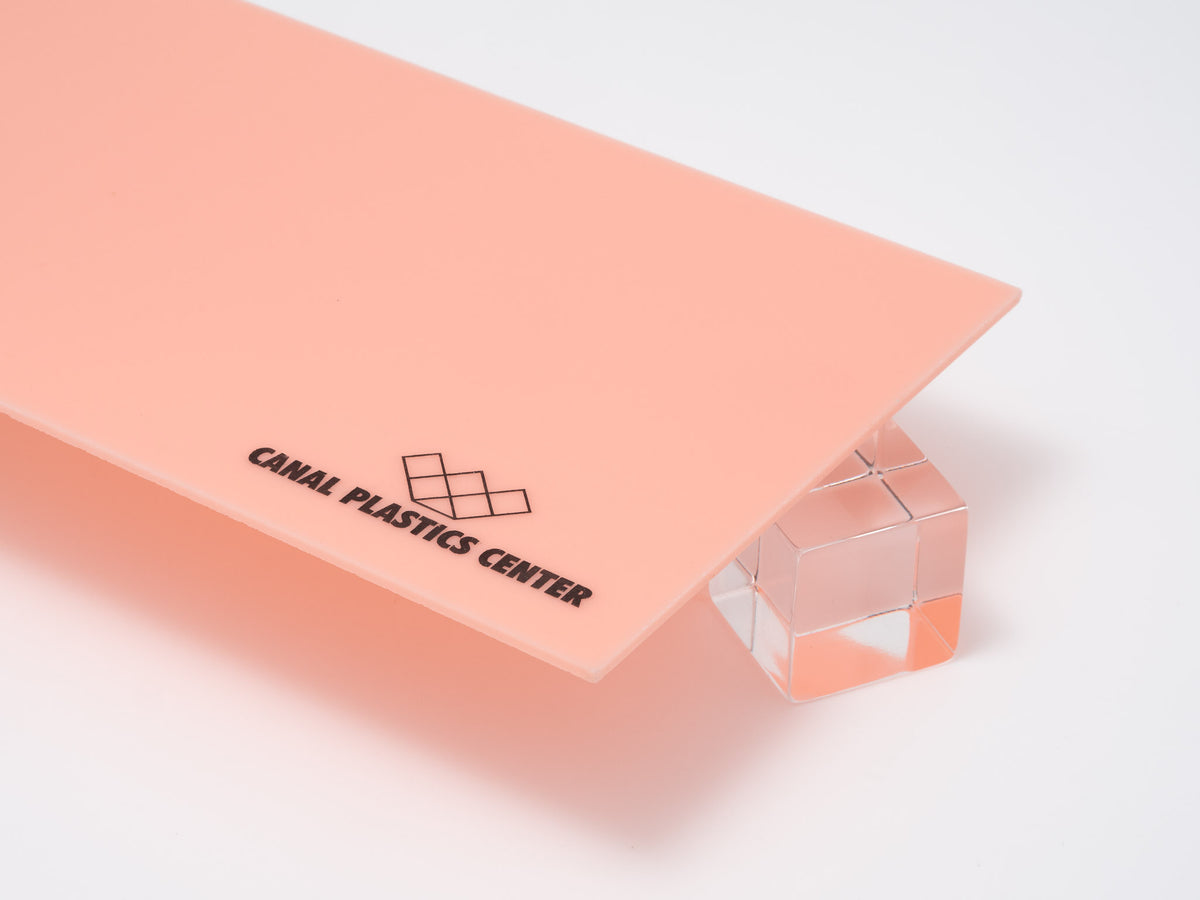 Peach Pink Pastel Acrylic Sheet