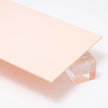 653P Bellini Pink Pastel Acrylic Plexiglass Sheet, Top view - Canal Plastics Center
