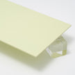 654P Meringue Yellow Pastel Acrylic Plexiglass Sheet, Top view - Canal Plastics Center