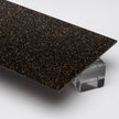 9761A SoHo Black Gold Glitter Acrylic Plexiglass Sheet, Top view - Canal Plastics Center