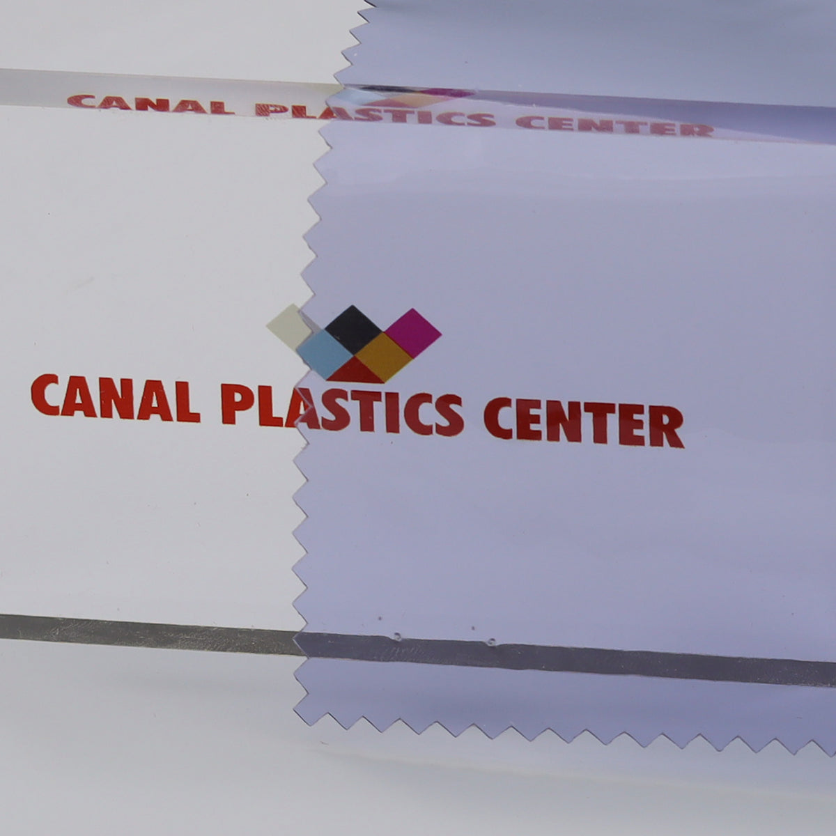 Blue Transparent Vinyl Roll - Canal Plastics Center