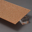 G011 Deco Rose Gold Glitter Acrylic Plexiglass Sheet, Top view - Canal Plastics Center