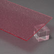 S101 Madison Pink Shimmer Acrylic Plexiglass Sheet, Top view - Canal Plastics Center