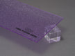 Canal Plastics Center Purple Shimmer Acrylic Plexiglass Sheet, Top View - Urban Spark Collection for crafts, signage, displays, and even furniture accents