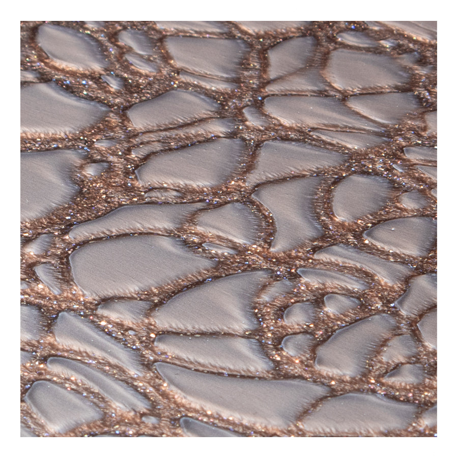 Cocoa Lace Acrylic Plexiglass Sheet, Swatch view - Canal Plastics Center