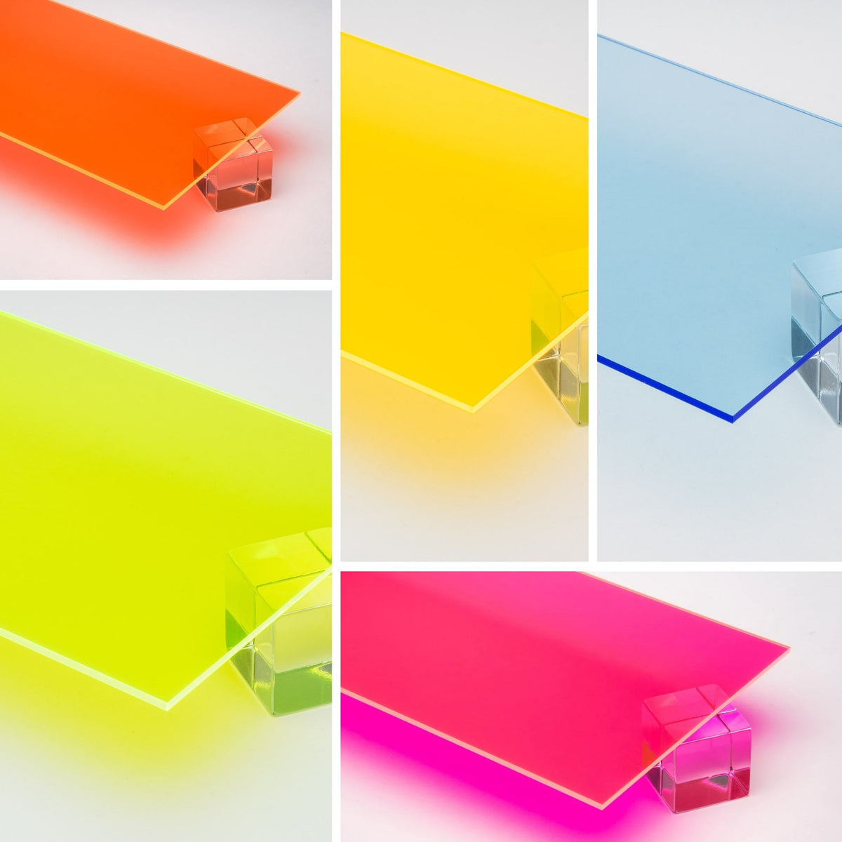 Fluorescent Collection Swatch Bundle Pack - Canal Plastics Center