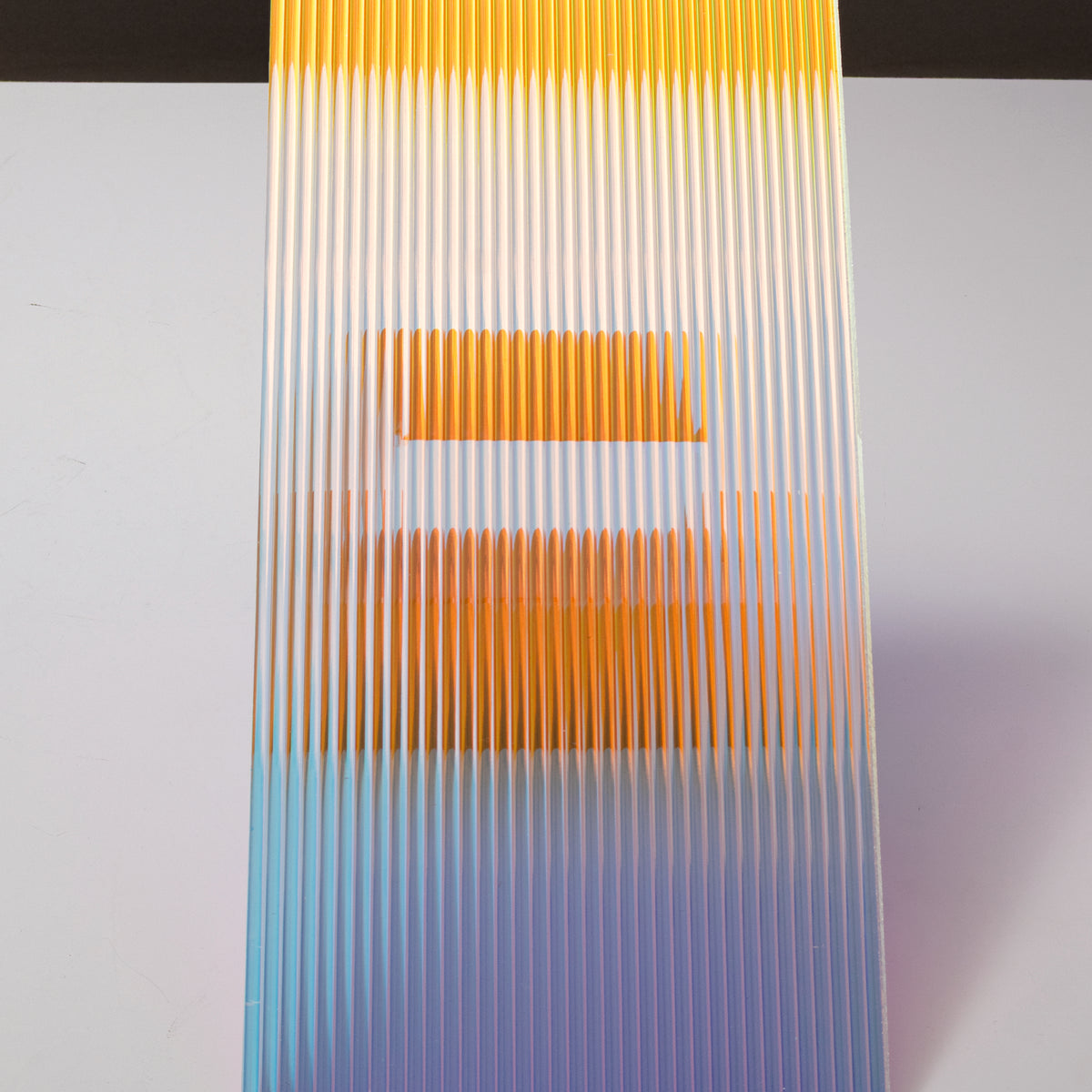 Iridescent Fluted Acrylic Sheet