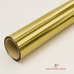 Gold Mylar Film roll, mirror-finish reflective polyester - Canal Plastics Center