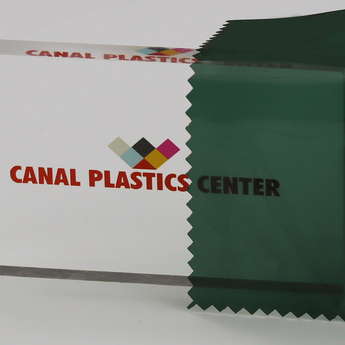 Dark Green Transparent Vinyl Roll - Canal Plastics Center