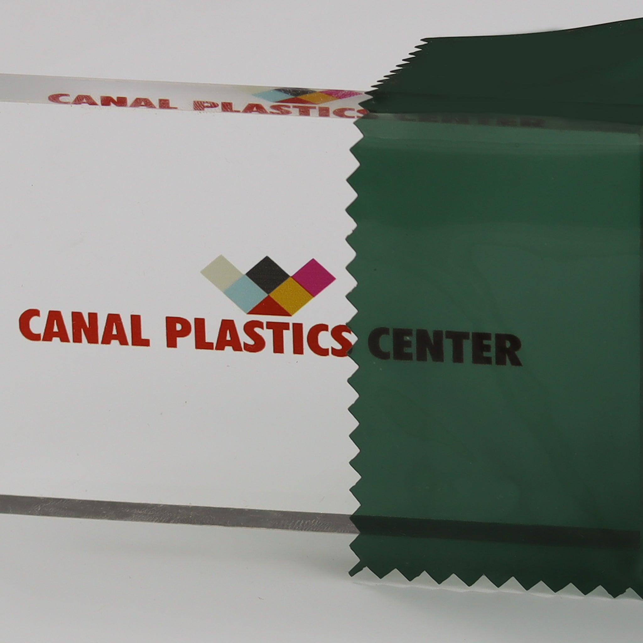 Dark Green Transparent Vinyl Roll - Canal Plastics Center