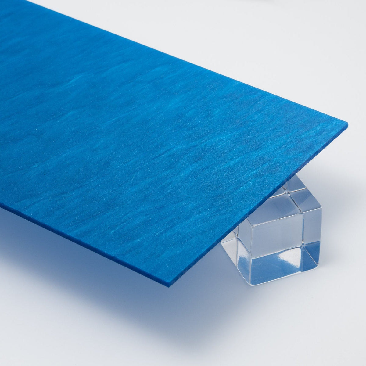 Blue Pearl Acrylic Plexiglass Sheet, Top view - Canal Plastics Center