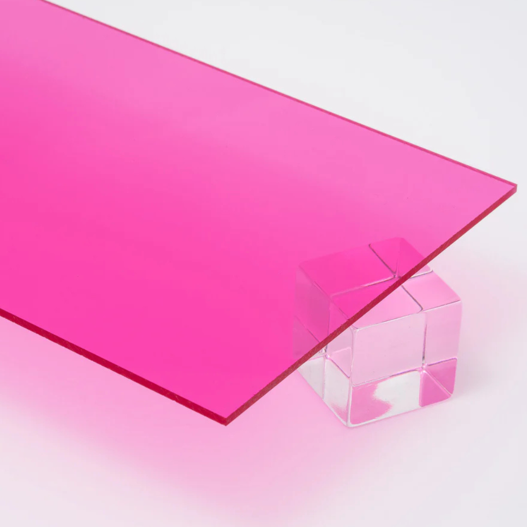 Magenta Transparent - Canal Plastics