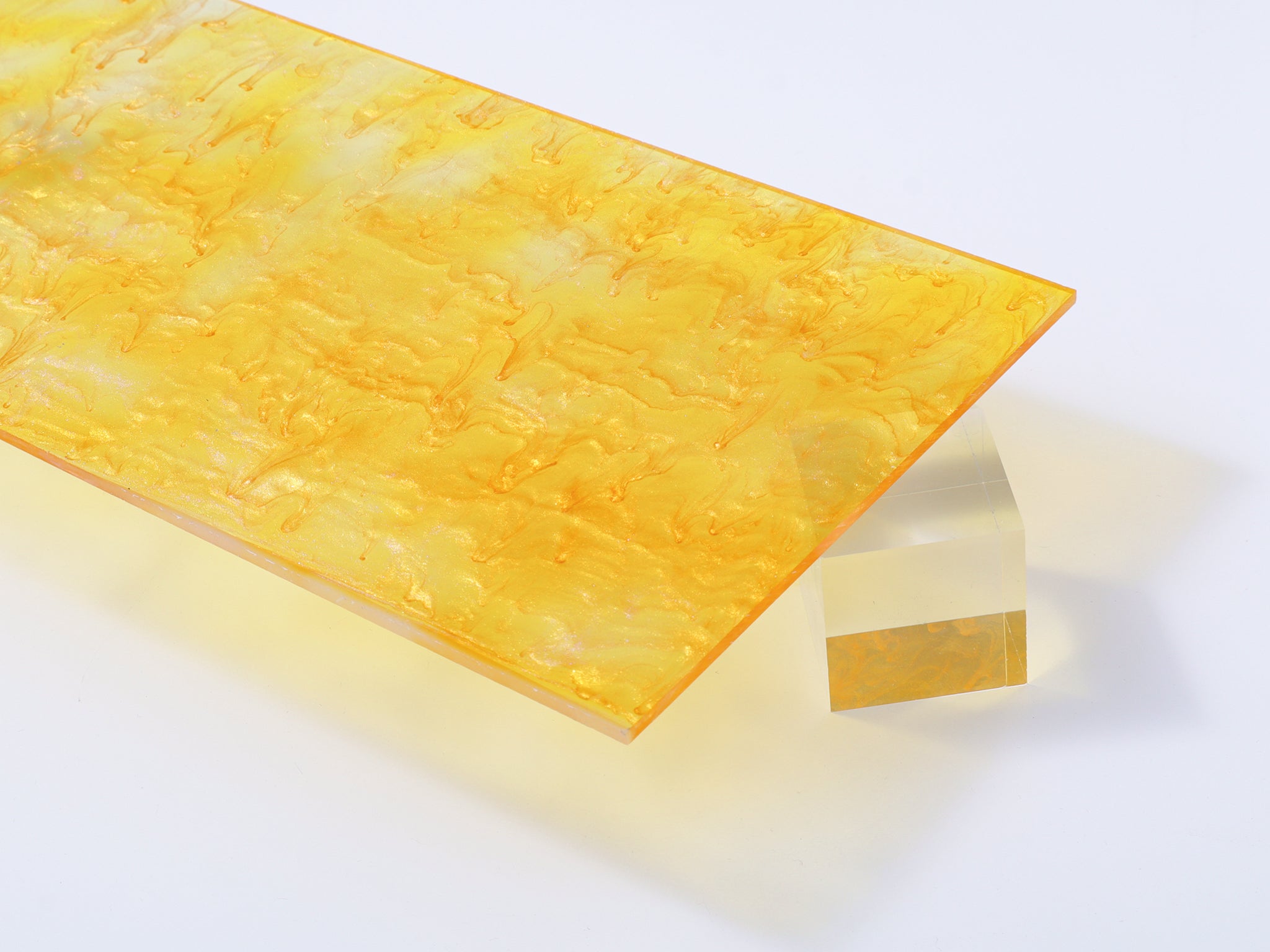 Met Gold Shimmer Acrylic Sheet