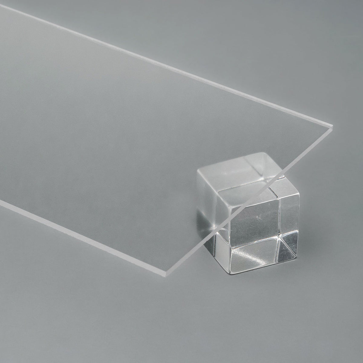 P-99 Non-Glare Acrylic Plexiglass Sheet, Top view - Canal Plastics Center