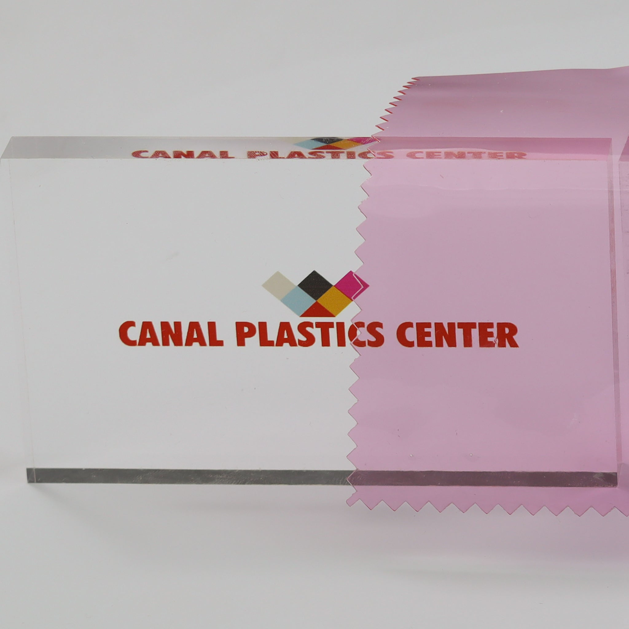 Pink Transparent Vinyl Roll - Canal Plastics Center