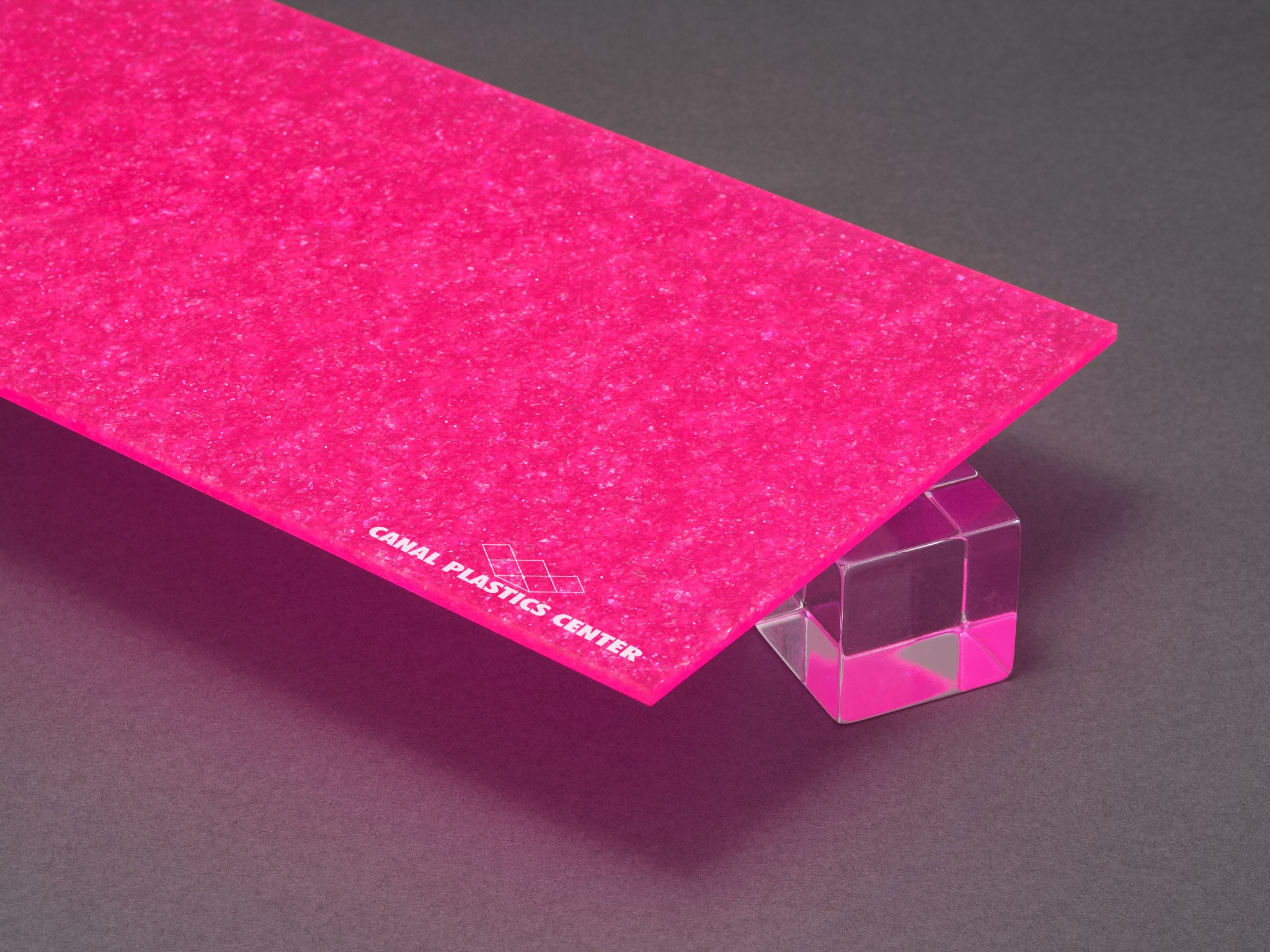 Pink Neon Glitter _ Urban Spark _ Canal Plastics