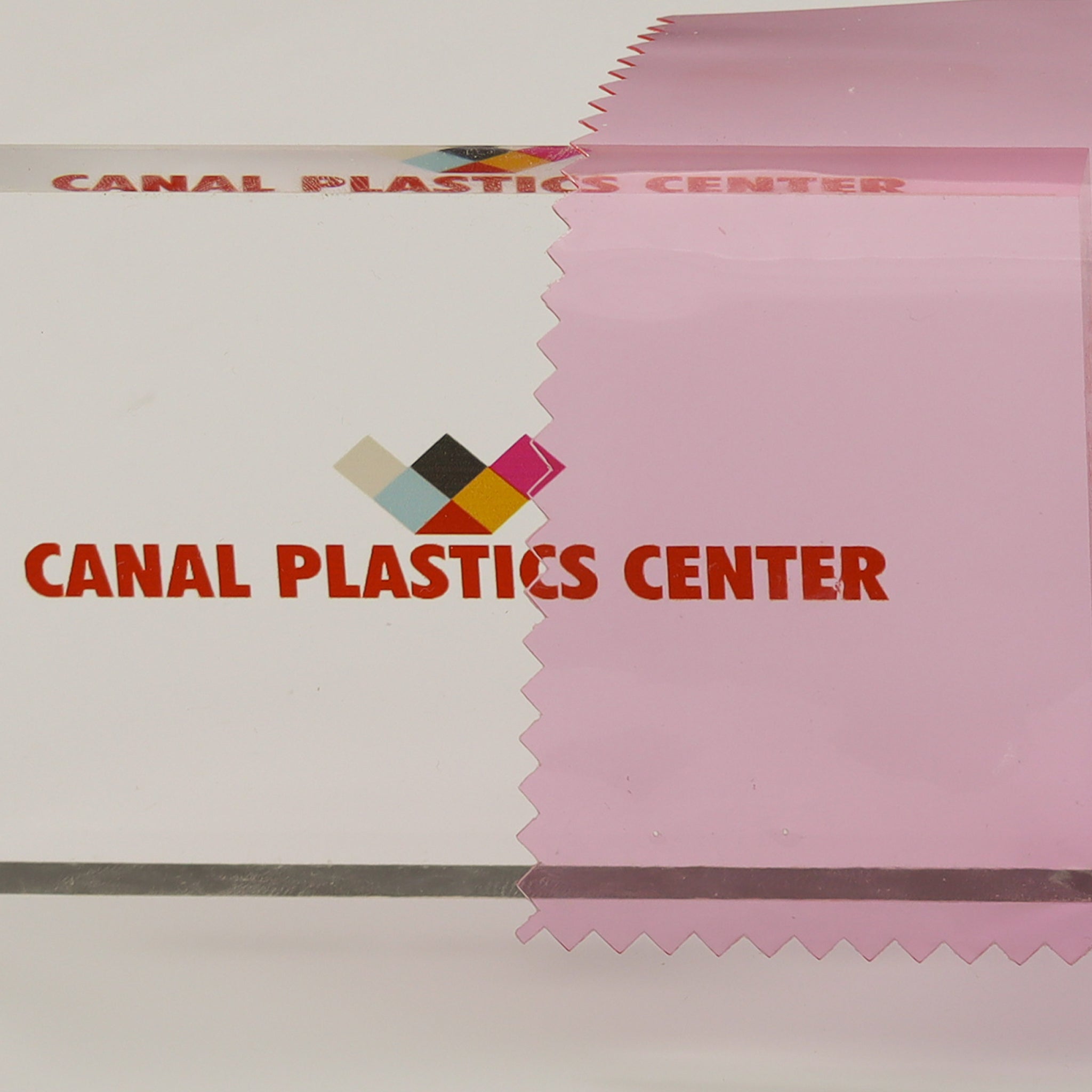 Pink Transparent Vinyl Roll - Canal Plastics Center