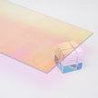 Radiant Iridescent Acrylic Plexiglass Sheet, Top view - Canal Plastics Center